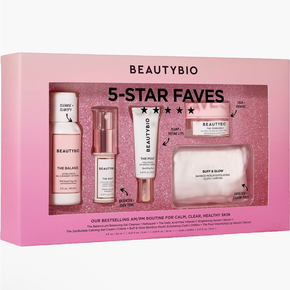 BEAUTYBIO 5-STAR FAVES SET 💫